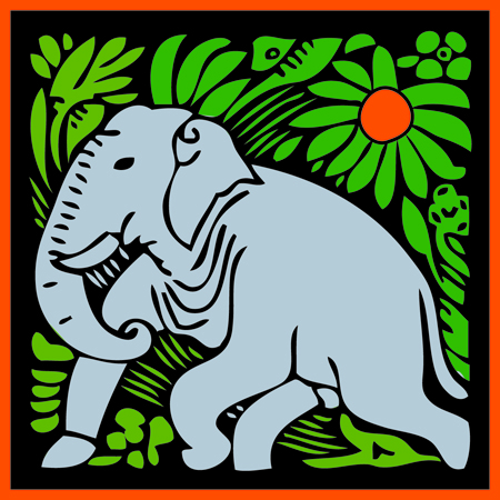South Asia Elephant